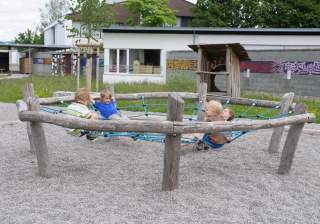 Flächennetz der Firma Rudolf Spielplatz, Spielplatzbauer, Spielplatzhersteller, Spielplatzgeräte, Schweiz